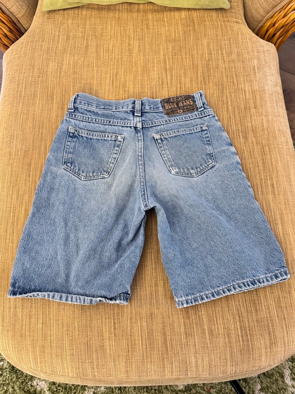 Vintage 90s Old Navy Blue Jean Shorts - Picture 2 of 7